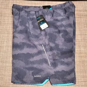 SKORA Men's Athletic Running Shorts w/ Liner; Size M (9"); Reflectors & Pockets